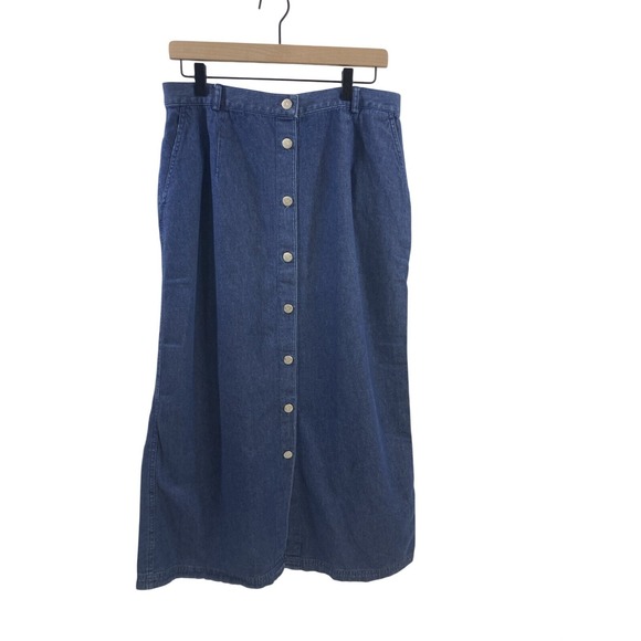 Susan Bristol Dresses & Skirts - Susan Bristol Casuals 14 Blue Jean Skirt Long